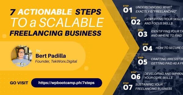 Read more about the article 7 Actionable Steps in Freelancing: Made Easier with AI Tools like ChatGPT and Bert Padilla’s Blueprint and Checklists!