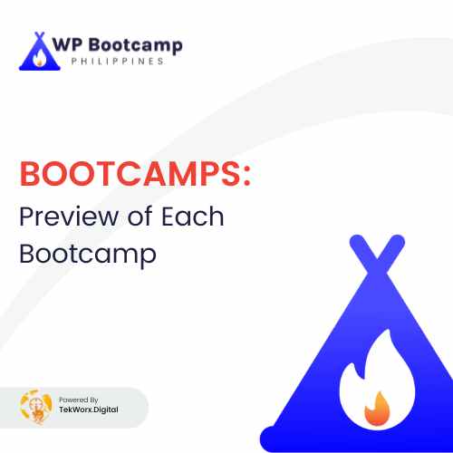 Read more about the article BOOTCAMPS: Preview of Each Bootcamp
